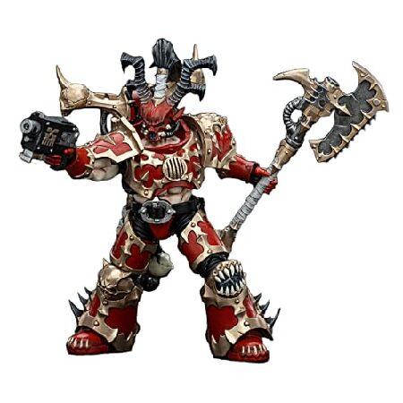 JOYTOY ウォーハンマー 40k 1/18 アクションフィギュア ワールドイーターズ ロードインボカトゥス コレクター向けギフト、15歳以上の子供と大人向けのおもちゃ_3