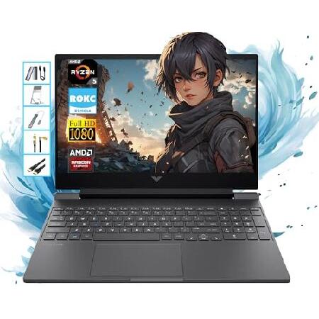 エイチピー HP AI-Powered Gaming Laptop with Radeon RX 6550M| 15.6