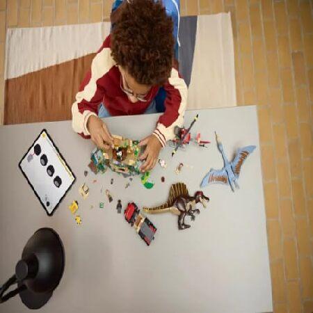 レゴ レゴ(LEGO) ジュラシック・ワールド スピノサウルスとケツァルコアトルス 上空ミッション おもちゃ 玩具 誕生日 プレゼント ブロック 男の子 女の子 子供 8_2