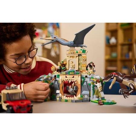 レゴ レゴ(LEGO) ジュラシック・ワールド スピノサウルスとケツァルコアトルス 上空ミッション おもちゃ 玩具 誕生日 プレゼント ブロック 男の子 女の子 子供 8_4