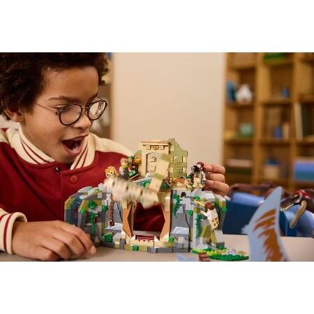 レゴ レゴ(LEGO) ジュラシック・ワールド スピノサウルスとケツァルコアトルス 上空ミッション おもちゃ 玩具 誕生日 プレゼント ブロック 男の子 女の子 子供 8_5