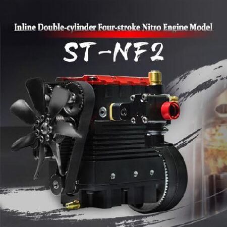 Aetheria SEMTO ST-NF2 DIY Mini Metal Engine, L2 Inline 2-Cylinder ...
