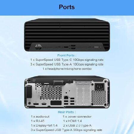 HP New ProDesk 400 G9 Small Form Factor Desktop， Intel i9-12900K Processor (Beats i5-13500)， 32GB RAM， 1TB SSD， Wi-Fi 6， HDMI， Type-C， DP， Support 4K，_3