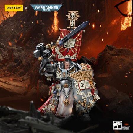 BEERISE JOYTOY 1/18 アクションフィギュア - ウォーハンマー 40，000 グレイナイツ カルドール ドラゴ - 5インチ、クラシックキャラクター、収集品、年齢15歳以_1