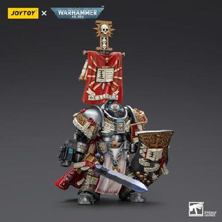 BEERISE JOYTOY 1/18 アクションフィギュア - ウォーハンマー 40，000 グレイナイツ カルドール ドラゴ - 5インチ、クラシックキャラクター、収集品、年齢15歳以_3