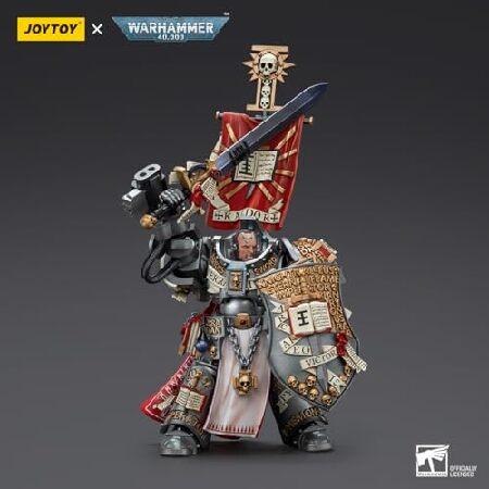 BEERISE JOYTOY 1/18 アクションフィギュア - ウォーハンマー 40，000 グレイナイツ カルドール ドラゴ - 5インチ、クラシックキャラクター、収集品、年齢15歳以_4
