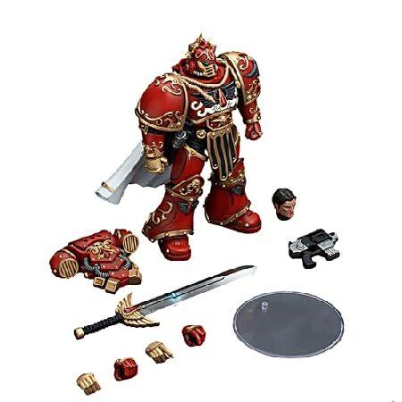 JOYTOY Warhammer 40K 1/18 Action Figures Blood Angels Legion Praetor with Paragon Blade Collectible Modelの画像