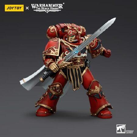 JOYTOY Warhammer 40K 1/18 Action Figures Blood Angels Legion Praetor with Paragon Blade Collectible Modelの画像