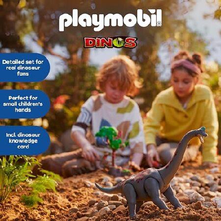 Playmobil Brachiosaurus with Hovercraft