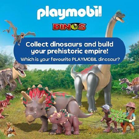 Playmobil Brachiosaurus with Hovercraft