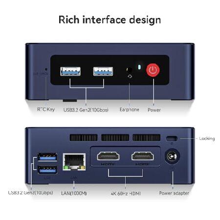 Beelink Mini S12 Pro PC、12th Intel Alder Lake-N100 (最大3.4GHz
