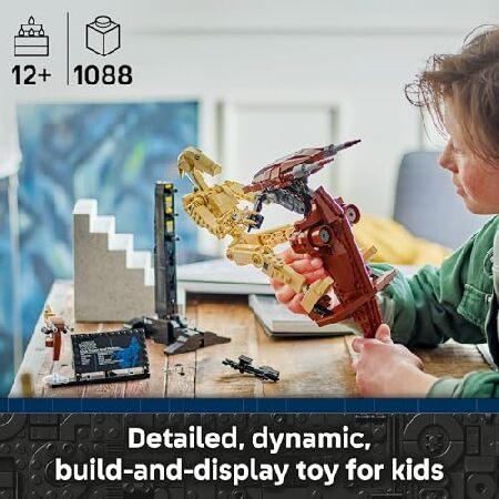 レゴ LEGO Star Wars: The Phantom Menace Battle Droid with STAP - Building ＆ Learning Toy for Boys ＆ Girls， Ages 12+ - Star Wars Toy ＆ Model Kit - G_1