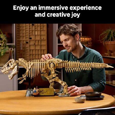 レゴ LEGO Jurassic World Dinosaur Fossils: Tyrannosaurus Rex - Building Set for Adults, Ages 18+ - Gift for Christmas - Collectible Home Decor for Bedの画像