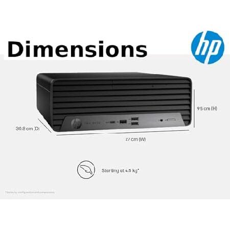 HP ProDesk 400 G9 SFF Business Desktop Computer, Intel Hexa Core i5-12500 (Beat i7-11700), HDMI, Display Port, WiFi, RJ-45, Keyboard ＆ Mouse, Windows | エイチピー | 03