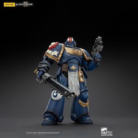 JOYTOY ウォーハンマー 40k スペースマリン2、1/18 ウルトラマリン中尉