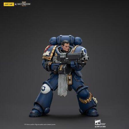 JOYTOY ウォーハンマー 40k スペースマリン2、1/18 ウルトラマリン中尉