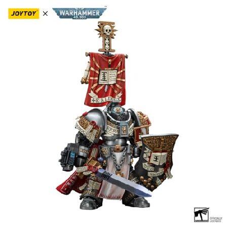 JOYTOY ウォーハンマー 40，000 グレイナイト カルドール ドライゴ 1/18スケール アクションフィギュア 完成品_3