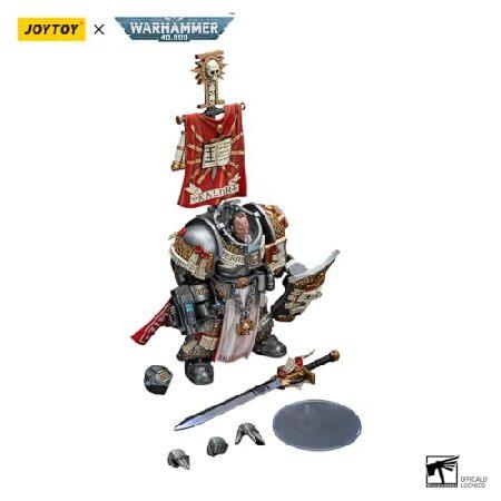 JOYTOY ウォーハンマー 40，000 グレイナイト カルドール ドライゴ 1/18スケール アクションフィギュア 完成品_4