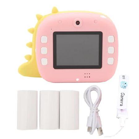 Kids Instant Camera 12MP 8X Zoom Dual Camera Support APP 800MAh Rechargeable Kids Digital Camera for Printing_4