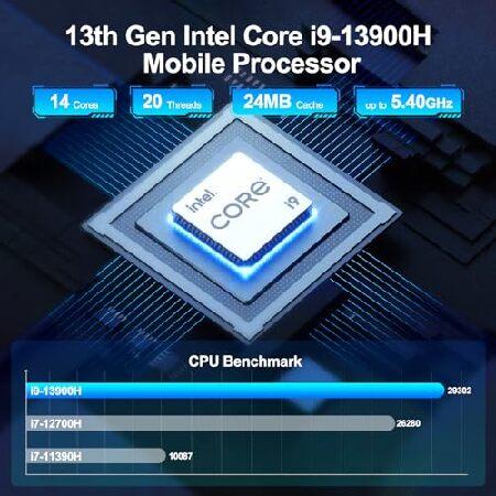 GEEKOM GT13 Pro i9 Mini PC, 13th Gen Intel i9-13900H Computers(14C