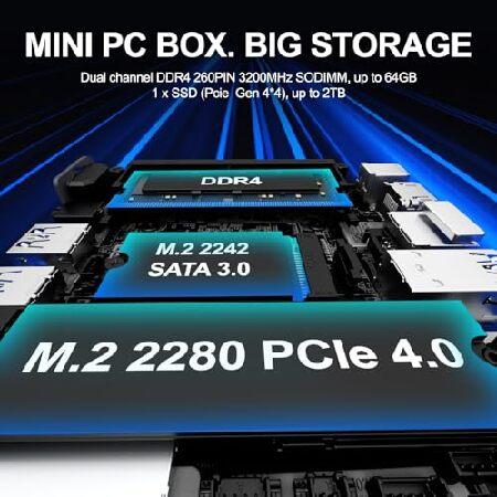 GEEKOM GT13 Pro i9 Mini PC, 13th Gen Intel i9-13900H Computers(14C