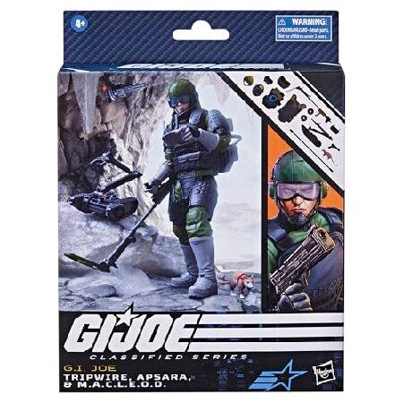 G.I. Joe クラシファイドシリーズ トリップワイヤー アプサラ ＆ M.A.C.L.E.O.D.， デラックスG.I.ジョーアクションフィギュア 78 6インチ 男の子＆女の子向け ア_1