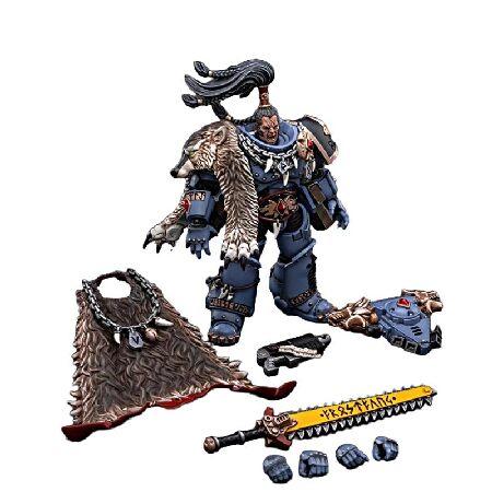 JOYTOY ウォーハンマー 40K 1/18 アクションフィギュア スペースウルフ