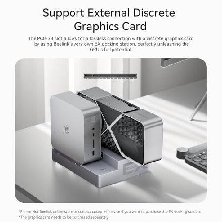 Beelink GTi13 EX Dockセット ミニPC i9-13900HK Amazon.co.jp: Beelink GTI13 Mini PC i9-13900HK(14C/20T、最大5.4GHz