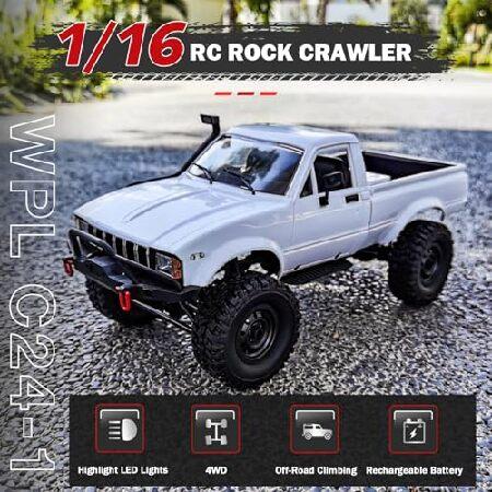 WPL C24-1 RCロッククローラー 4x4 ラジコントラック オフロード 1/16
