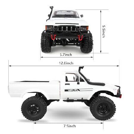 WPL C24-1 RCロッククローラー 4x4 ラジコントラック オフロード 1/16