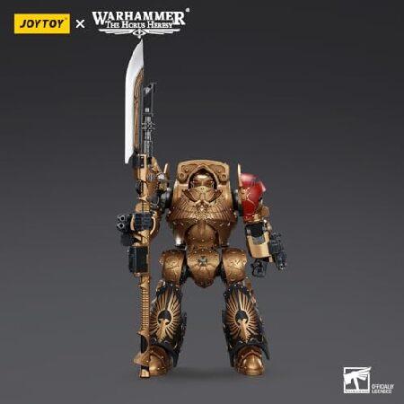 JOYTOY Warhammer 40K 1/18 Action Figures Legio Custodes Contemptor-Achillus Dreadnought Collectible Model_1