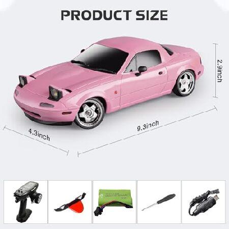 LDRC 1804 RC ドリフトカー RTR 1/18 マツダ MX-5 ミニレーサー 2.4G