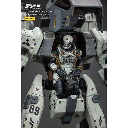 Pipigirl 1/18 兵士アクションフィギュア、JOYTOY 遠征軍アクションフィギュアモデルキットコレクションモデル。の画像