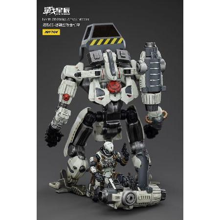 Pipigirl 1/18 兵士アクションフィギュア、JOYTOY 遠征軍アクションフィギュアモデルキットコレクションモデル。の画像