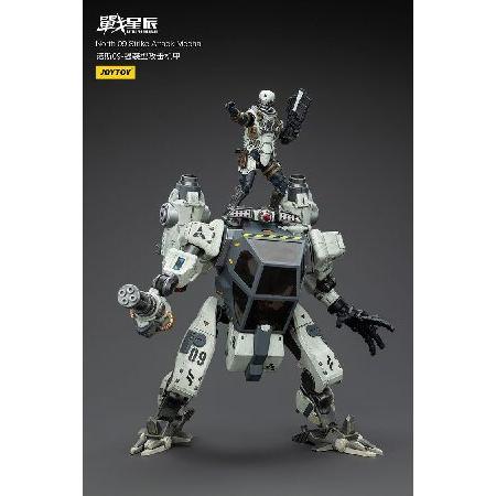 Pipigirl 1/18 兵士アクションフィギュア、JOYTOY 遠征軍アクションフィギュアモデルキットコレクションモデル。の画像