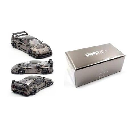 Inno Models LBWK (リバティウォーク) F40 クロームブラック 1/64 ダイ