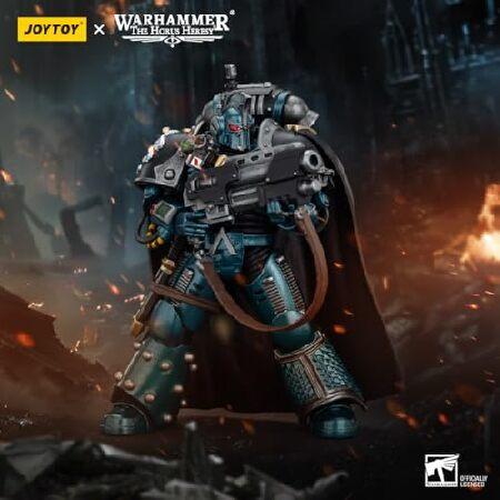 JOYTOY ウォーハンマー 40k 1/18 アクションフィギュア アルファ軍団妨害工作員領事コレクションギフト、15歳以上の子供と大人向けのおもちゃ 4インチ 予約注文の画像