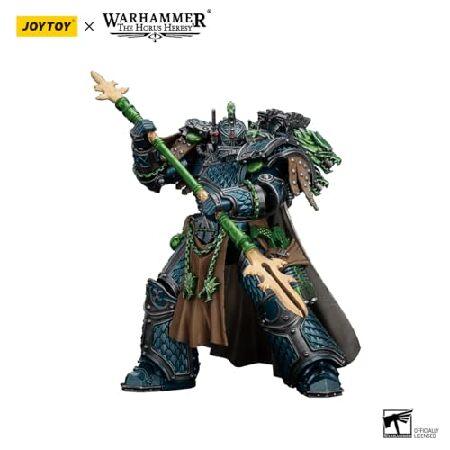 JOYTOY Warhammer The Horus Heresy Alpha Legion Alpharius, Primarch of The XXth Legion 1/18 7.5in Action Figure with Exquisite Design, Gifts for Fansの画像