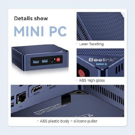 Beelink Mini PC、Mini S12 Pro Intel 第12世代 4-Core N100(最大3.4