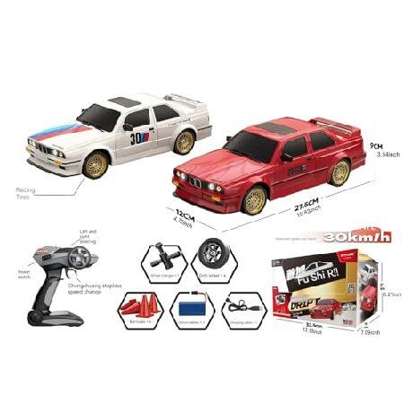 HTLNUZD 1/16 E30 RCカー - レトロスポーツ ハイスピード 2.4G 4WD