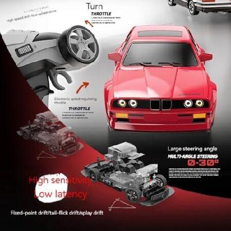 HTLNUZD 1/16 E30 RCカー - レトロスポーツ ハイスピード 2.4G 4WD