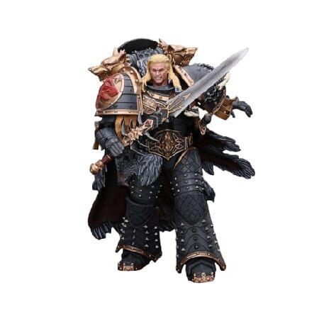 JOYTOY1/18 ウォーハンマー ホルス 異端 アクションフィギュア 宇宙オオカミ レマン ラス 第VIth Legion コレクションモデル 誕生日プレゼント 7.1インチ 15歳以_2