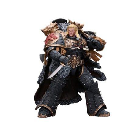 JOYTOY1/18 ウォーハンマー ホルス 異端 アクションフィギュア 宇宙オオカミ レマン ラス 第VIth Legion コレクションモデル 誕生日プレゼント 7.1インチ 15歳以_3