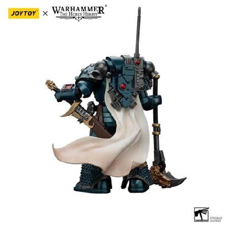 JOYTOY ウォーハンマー ホルス 異端アルファレギオン ハロウマスター アーミルス ダイナット - 1:18スケール 5インチ アクションフィギュア メカジョイ トイコレ_1