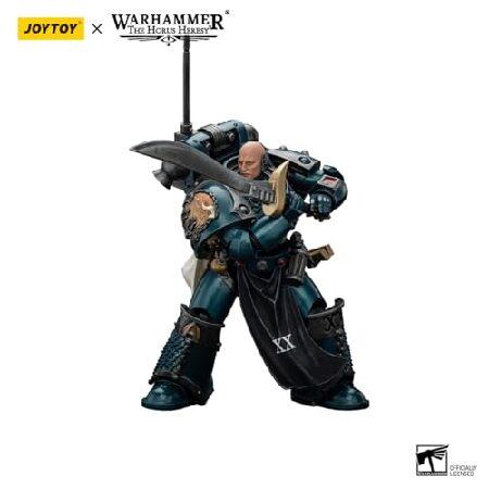JOYTOY ウォーハンマー ホルス 異端アルファレギオン ハロウマスター アーミルス ダイナット - 1:18スケール 5インチ アクションフィギュア メカジョイ トイコレ_4