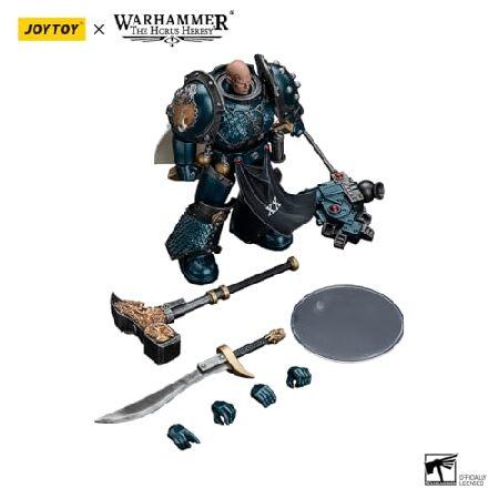 JOYTOY ウォーハンマー ホルス 異端アルファレギオン ハロウマスター アーミルス ダイナット - 1:18スケール 5インチ アクションフィギュア メカジョイ トイコレ_5