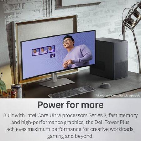 Dell Tower Plus EBT2250 Desktop Computer - Series 2 Intel Core Ultra 9 285 24-Core Processor up to 5.6 GHz， 64GB DDR5 RAM， 1TB NVMe SSD， Intel UHD Gra_3