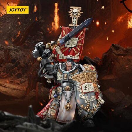 JOYTOY ウォーハンマー 40k グレイナイツ カルドール ドラゴ 1/18 アクションフィギュア 収集が大好きなあなたに捧げられますの画像