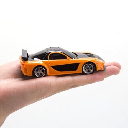 BrickCraftWorks 1/43 ミニ4WD RCドリフトカー、2.4Gフル