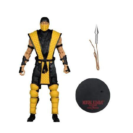 McFarlane Toys- モータルコンバット クラシックスコーピオン 7インチ
